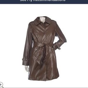 Dennis Basso Embossed Faux Snake Print Jacket with Zip Out Lining